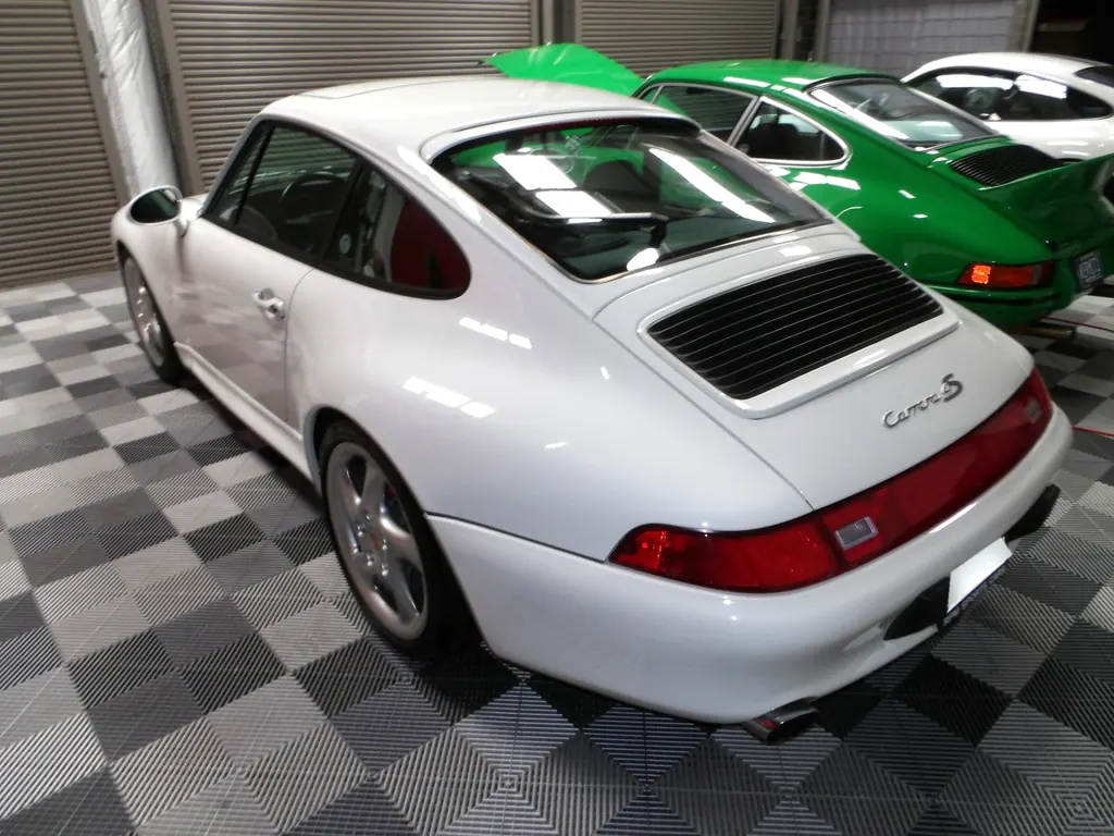 Porsche 911 Carrera 4S in a Houston garage